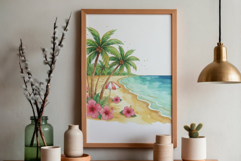 Summer Tropical Birds Clipart Product Image 6