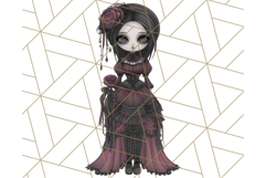 Gothic Halloween Clipart Dark Aesthetic PNG, Halloween Png Product Image 3