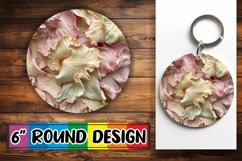 Vibrant Circle Keychain Patterns Product Image 1