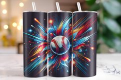 Baseball Tumbler Wrap | Sublimation | Tumblers Product Image 1