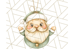 Vintage Christmas Ornaments and Presents PNG Holiday Clipart Product Image 3