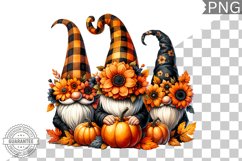 Halloween Gnome Sublimation - Clipart PNG Design Product Image 1