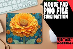 Whimsical Garden: Bloom Mouse Pad Product Image 1