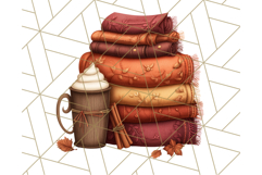 Cozy Fall Clipart PNG Autumn Cozy Elements Product Image 3