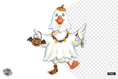 Halloween Silly Goose Clipart Product Image 1