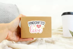 Small Business Thank You Stickers - Handcrafted With Love Product Image 3