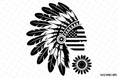 Native American svg | 4th of july Svg | Svg Cut Files Product Image 1