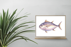 Cute Tuna Fish Marine Animal PNG Summer Sea Mackerel Ocean Product Image 2