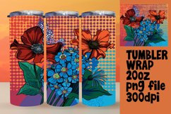 Bright Pop Art Tumbler Graphics Product Image 1
