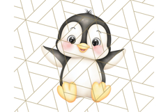 Tiny Zoo Friends Clipart, Cute Cartoon Zoo Animals PNG Product Image 3