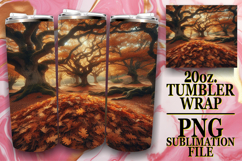 ENCHANTED EVENINGS 20oz TUMBLER WRAP, Autumn Product Image 1