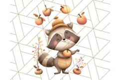 Woodland Apple Orchard Festival PNG Fall Clipart Product Image 3