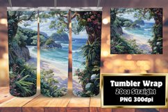 Tranquil Waters Tumbler Design 20oz Product Image 1