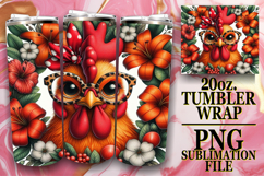 Joyful smiles 20oz tumbler wrap, Cute Animals Product Image 1