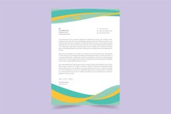 Business Letterhead Template Design Vector illustration Product Image 1