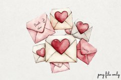 Red Valentines Day Clipart PNG Product Image 1