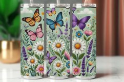 Spring Tumbler Wrap 20 oz - daisy Product Image 1