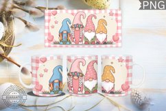 Easter Mug Wrap Design - Easter Gnome Sublimation Product Image 1