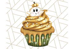 Cute Witch Halloween Baking Clipart PNG, Holiday Treats Png Product Image 3