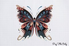 Smoke Butterflies Clipart PNG Product Image 1