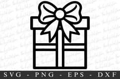 Merry Christmas Gift Svg | Christmas svg | Svg cut file Product Image 1