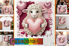 Dazzling TOTE BAG Art Ideas, Valenines Animals Product Image 1