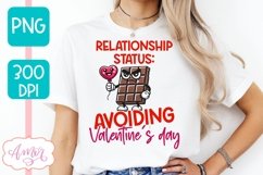 Anti Valentine&#039;s day PNG sublimation, Sarcastic valentines Product Image 3