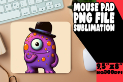 BLISSFUL desk MAT Playful Design, Monster Product Image 1