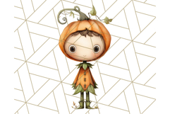 Halloween Whimsy Clipart, Cute Costume PNG Graphics Product Image 3