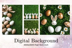 Easter Egg Background Backdrop Wallpaper Wall Art Product Image 1