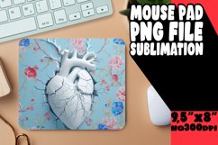 Valentine's Day Affection Mouse Mat Product Image 1