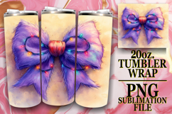 PRESENT OF JOY 20oz TUMBLER WRAP, Christmas Product Image 1