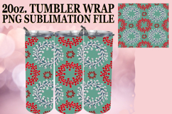 Cozy Dreams 20oz tumbler wrap, Christmas Product Image 1