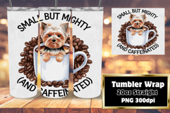 ARTISTIC 20oz Tumbler Design for Gifts , Coffee Dog Product Image 1