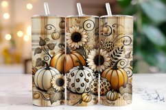 Halloween Pumpkin Tumbler Wrap | Sublimation | Tumblers Product Image 1