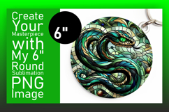 Charming Round Design Keychain PNG , Animals Product Image 1