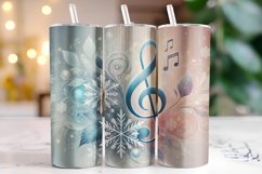 Christmas Music Tumbler Wrap | Sublimation | Tumblers Product Image 1