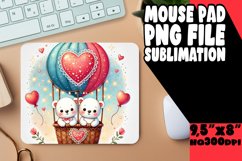 VIBRANT DESK MAT PNG INSPIRATION, Valentine Bear Product Image 1
