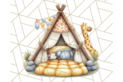 Cute Safari Animal Clipart PNG for Kids, African Wildlife Product Image 3