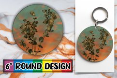 Vintage Flower Sublimation Array - Vibrant Design Product Image 1