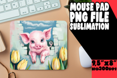 JOYFUL MOUSE PAD PNG ART, Animals In Wall Product Image 1