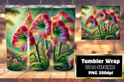 Unique Gift: 20oz Tumbler Design , Flower Product Image 1