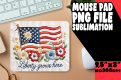 SWEET MOUSE PAD INNOVATIVE PNG, Patriotic Product Image 1