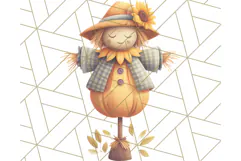 Cottagecore Halloween Clipart Cozy PNG, Autumn Fall Png Product Image 3