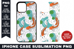 Fish iPhone Case Sublimation PNG | Sublimation Product Image 1
