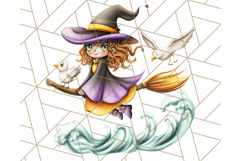 Summerween Beach Party Clipart PNG, Halloween Beach Art Product Image 3
