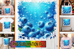 Unique PNG TSHIRT Magic, 3D Fruits Product Image 1