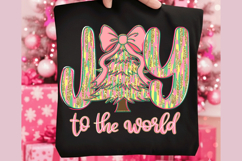 Joy To The World Png, Coquette Jesus Christmas Png Product Image 1