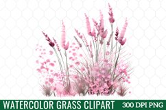 Watercolor Grass Clipart Product Image 1