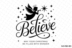 Believe Svg | Christmas Svg | Svg Cut Files Product Image 1
